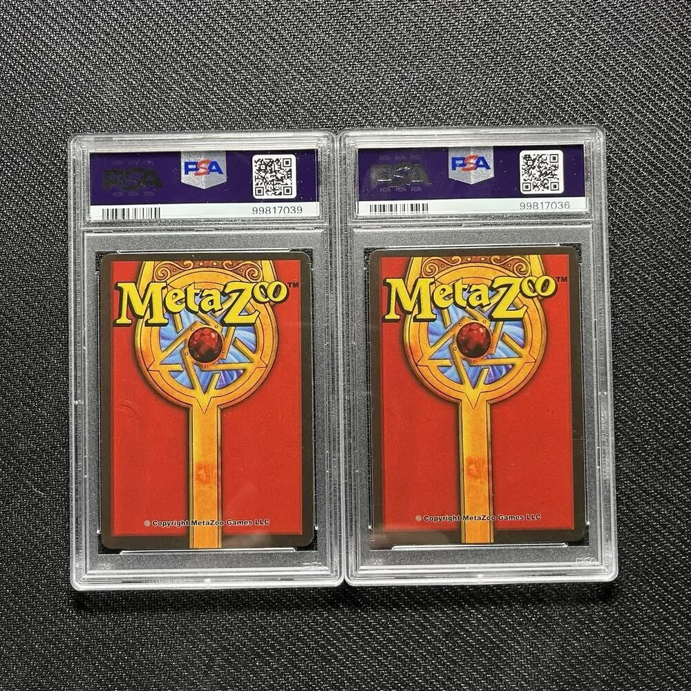 Metazoo Chaos Crystal PSA 10 Gem Mint + 9 Mint Lot Full Holo 1st Edition